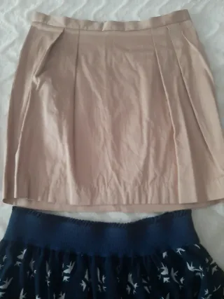 Lote 4 minifaldas estampadas