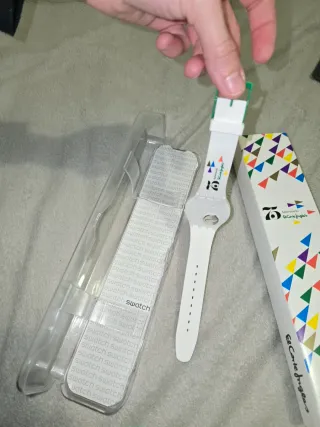 Reloj Swatch 75 Aniversario El Corte Inglés