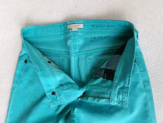 Burberry Brit Jeans Skinny Crop Donna Taglia 40