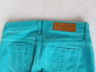 Burberry Brit Jeans Skinny Crop Donna Taglia 40