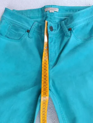 Burberry Brit Jeans Skinny Crop Donna Taglia 40