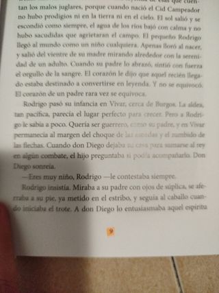 libro la leyenda de el cid