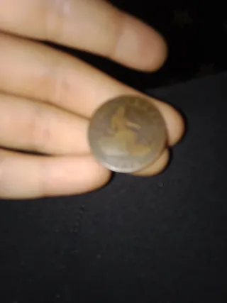 Moneda 10 céntimos 1870