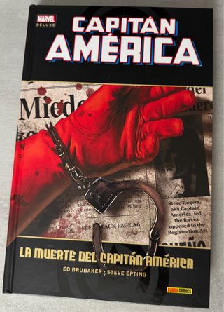 La Muerte Del Capitán América Marvel Deluxe