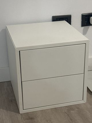 2 Cajoneras Ikea Ekket Blancas