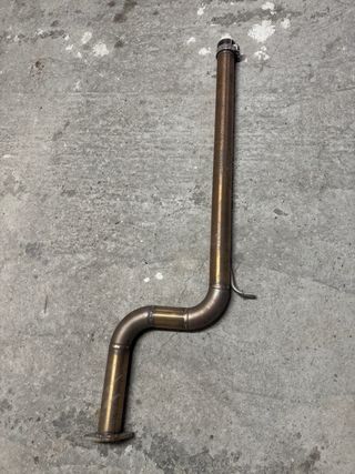 Escape completo recto,trasero con valvulas GTI VII