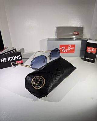 Occhiali Ray Ban RB3767 Blu/Oro