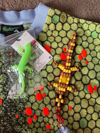 Nike ACG x CPFM Camiseta Verde y Naranja