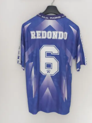 Maglietta calcio Retro Real Madrid. Redondo 6. XL