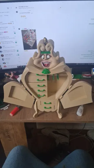 Armario 3D La Bella y la Bestia