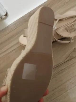 Sandalias Zara Beige Talla 35