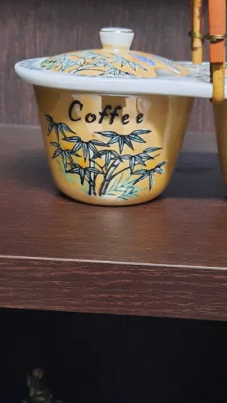 Contenitori Caffè e Zucchero Porcellana