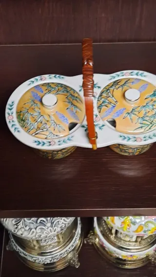 Contenitori Caffè e Zucchero Porcellana