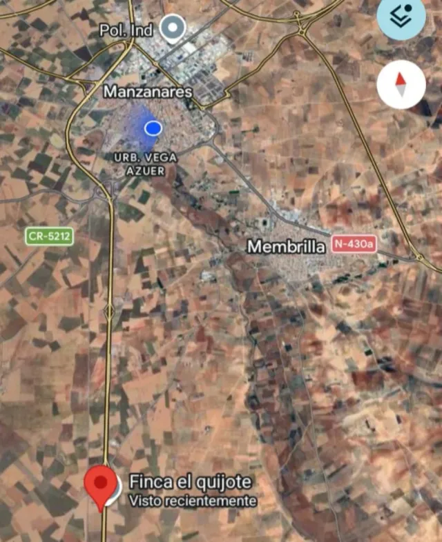 Finca en Manzanares junto autovía 2H