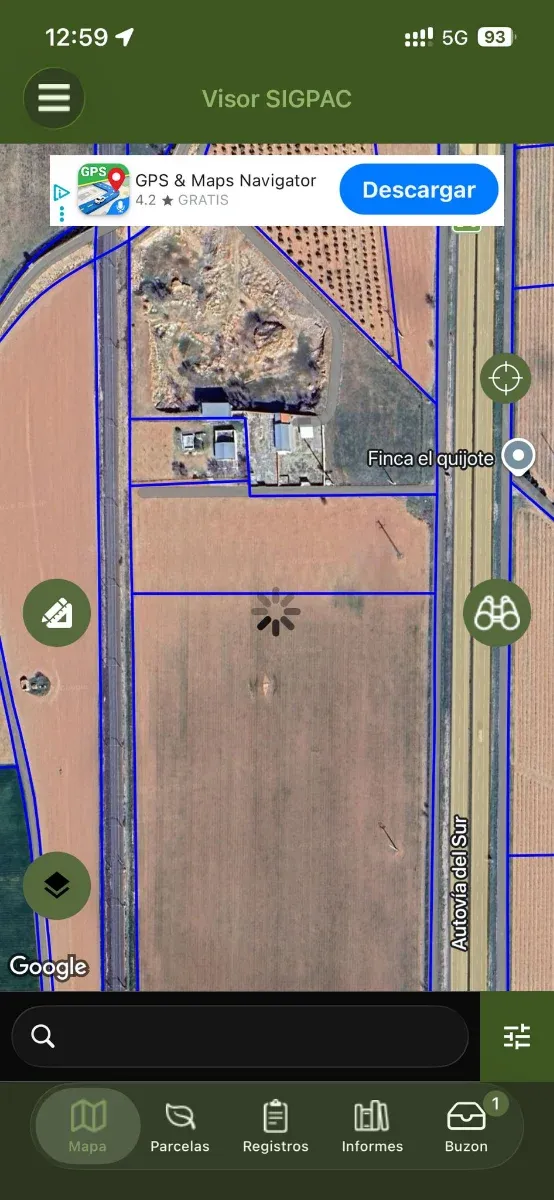 Finca en Manzanares junto autovía 2H