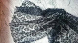 Vestido de mantilla para niña