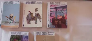 Pack 5 libros Agatha christie