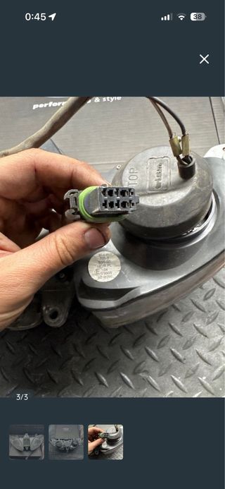 Faro Delantero Piaggio X9