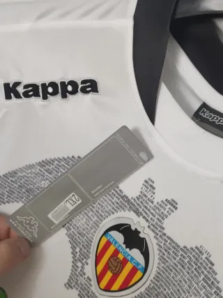 Maglietta calcio retro Valencia CF. Villa 7. XL