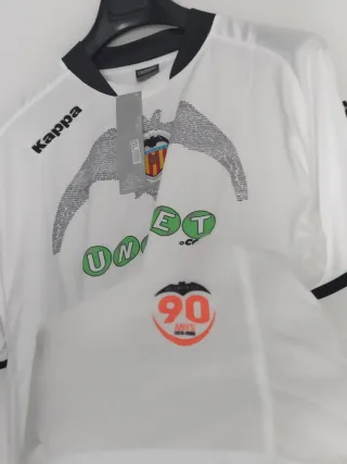 Maglietta calcio retro Valencia CF. Villa 7. XL