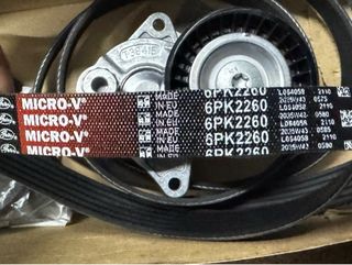 GATES Juego Correas Poli V K026PK22