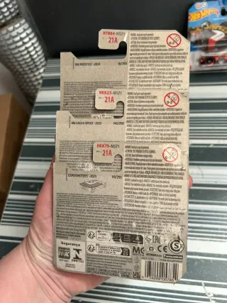 Lote 4 coches Hot Wheels