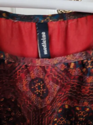 Camisa estampada manga larga