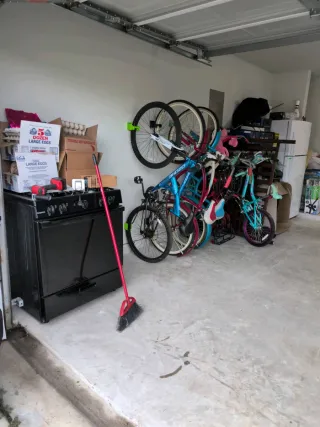 Soporte Pared Bicicleta Negro