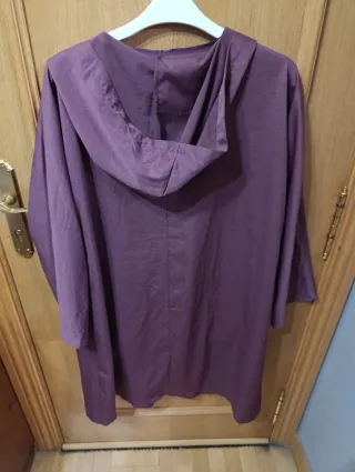 Chaqueta larga con capucha XL