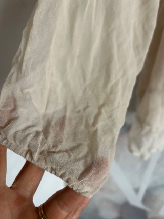 Blusa Massimo Dutti Seda Talla 42