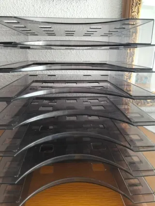 Organizador de escritorio apilable