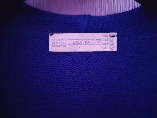 Chaqueta azul Klein de Zara