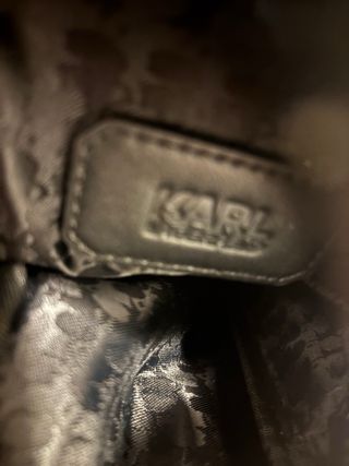 Bolso Karl Lagerfeld Negro/Gris Unisex