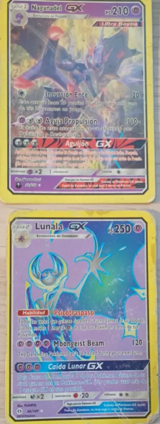 Colección Cartas Pokémon GX