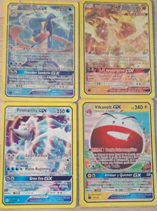 Colección Cartas Pokémon GX