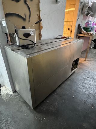 Nevera de bebidas de acero inoxidable