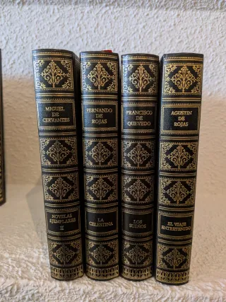 Lote 4 Libros Clásicos de la Literatura Española