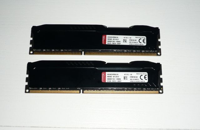 2x Módulos Memoria RAM DDR3 HyperX Fury