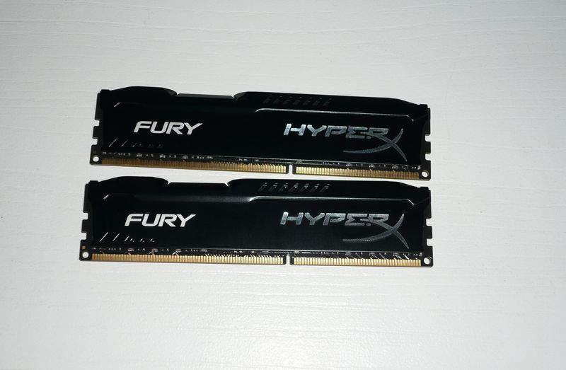 2x Módulos Memoria RAM DDR3 HyperX Fury afbeelding 3