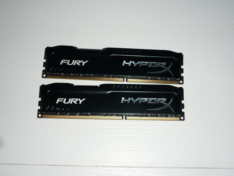 2x Módulos Memoria RAM DDR3 HyperX Fury afbeelding 2