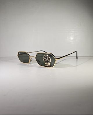 Occhiali Ray-Ban Yevi Oro Lenti Verdi