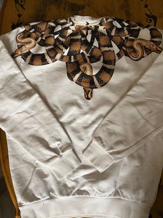 Felpa Marcelo Burlon M - Serpente