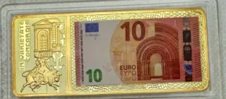 Medaglie Oro Euro Banconote Germania. Banconota