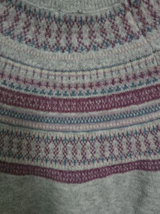 JERSEY SPRINGFIELD CON CENEFAS JACQUARD. TALLA XS