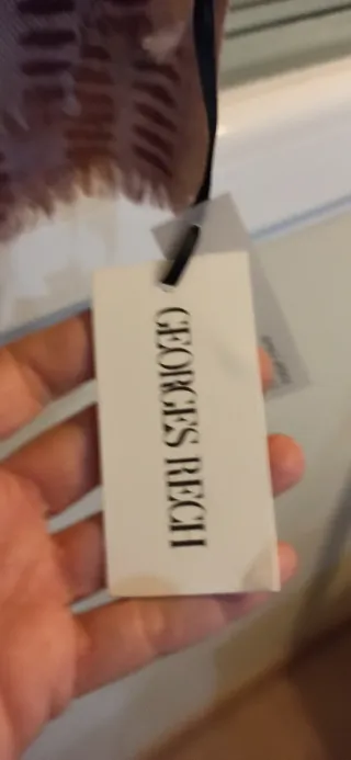 Pañuelo George Rech Beige y Marrón