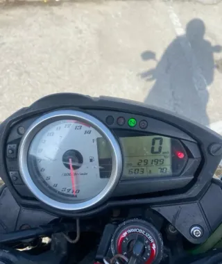 Kawasaki Z750 2010 Negra/Verde