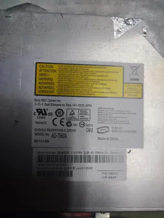 Lote grabadoras de portatil