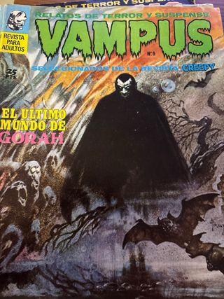 Lote 8 comics Vampus
