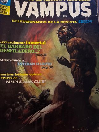 Lote 8 comics Vampus