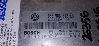 Centralita motor seat 038906012em ibiza 1600616